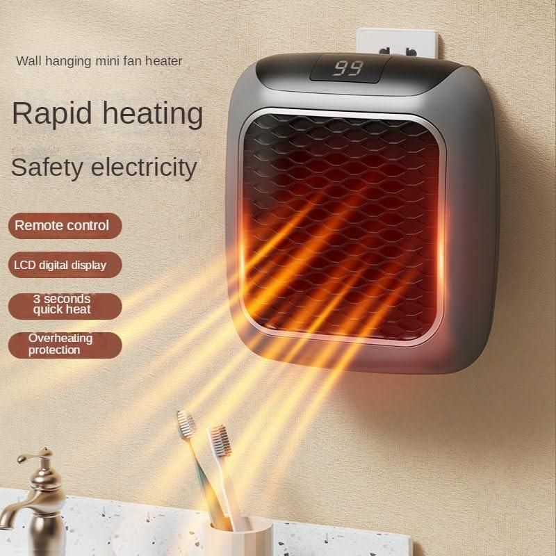 Portable Wall plug In Room Heater with Remote